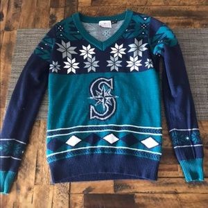 Mariners Christmas sweater